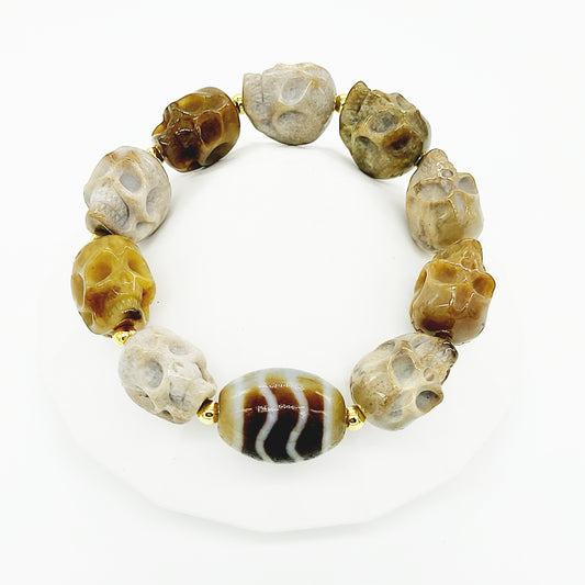 Master of Sitavana & Fortune Wave Dzi