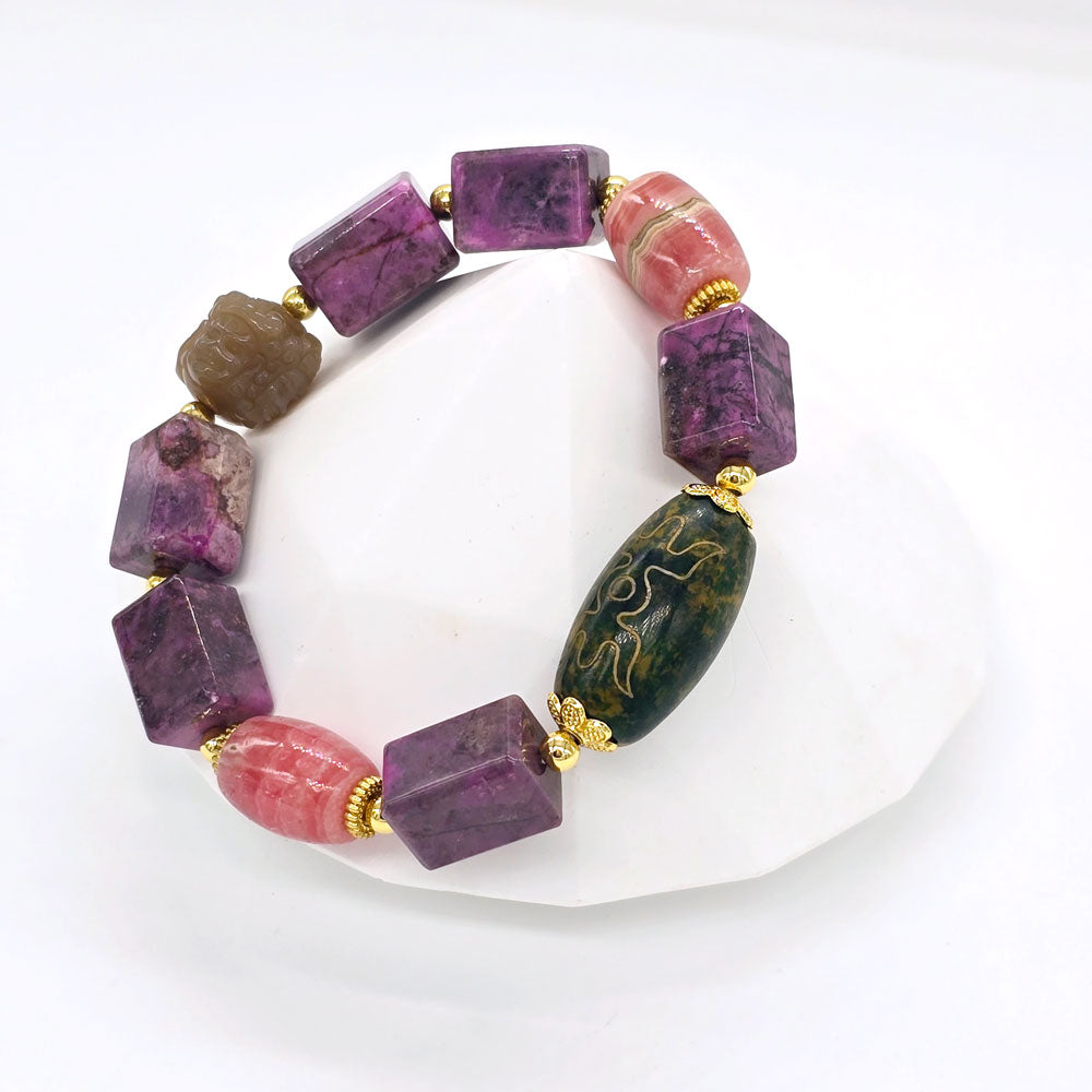 The Sacred Vajra & Four Prosperity