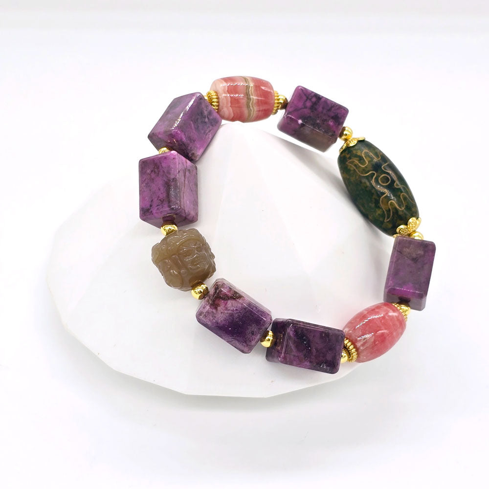 The Sacred Vajra & Four Prosperity