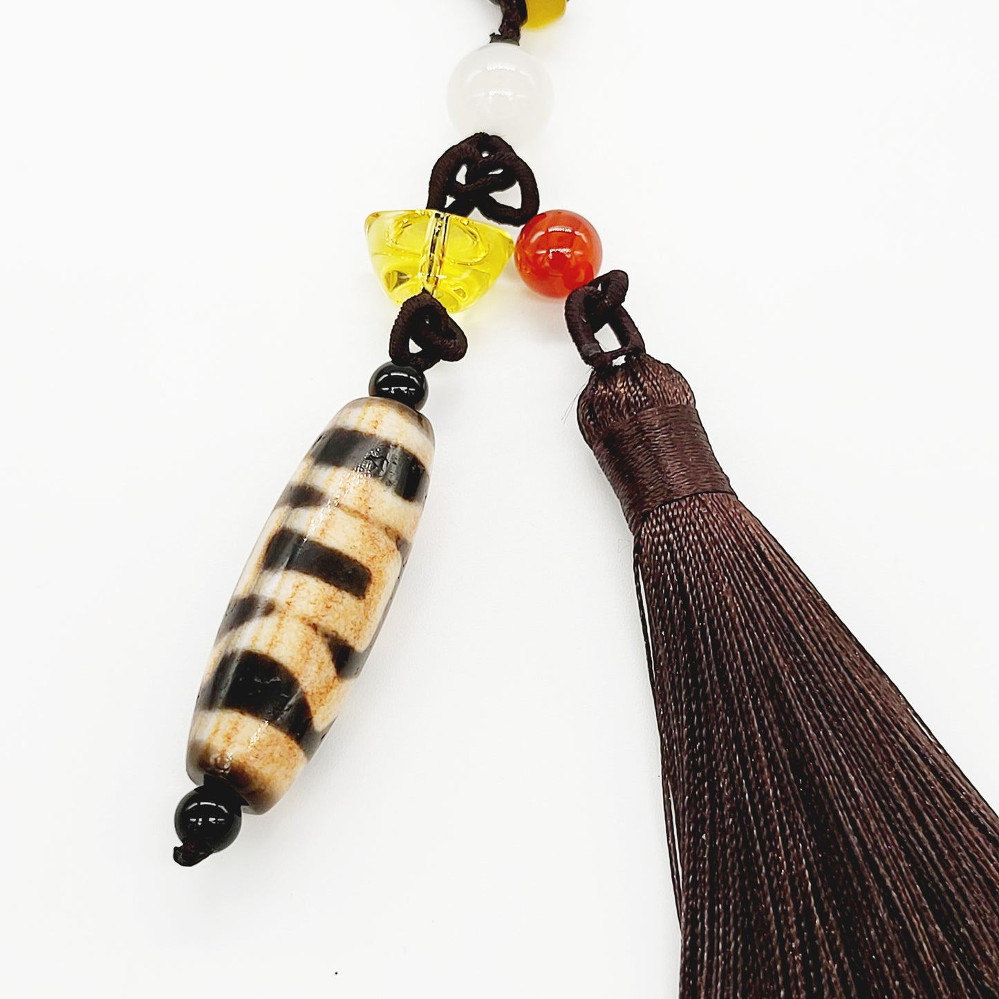 Euphenic Hopeful Dzi Keychain