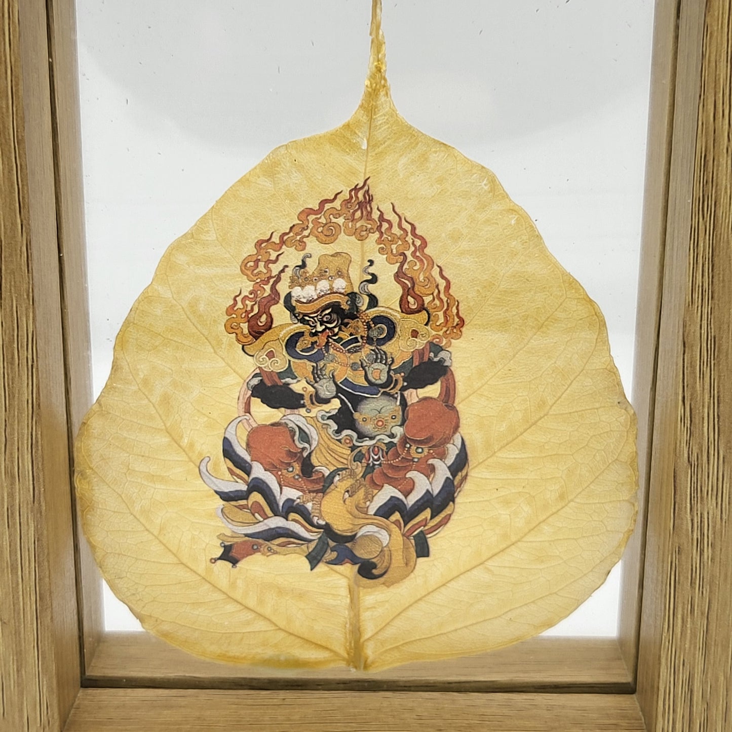 Zashi Lhamo Bodhi Leaf Thang-ka