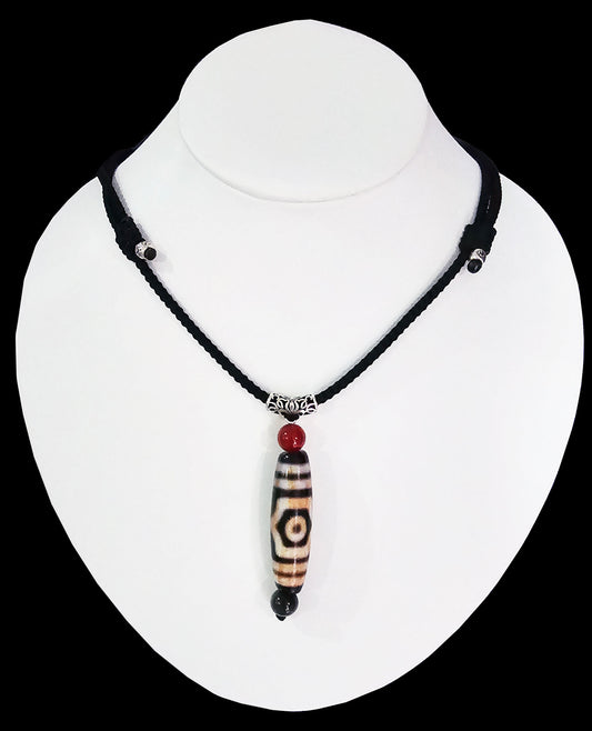 Customized 2 Dzi Necklaces - N4 & N5